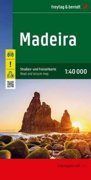 Map Madeira, road and leisure map 1:75,000 Book