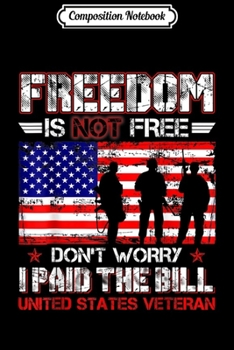 Paperback Composition Notebook: US Veteran - I Am A US Veteran Journal/Notebook Blank Lined Ruled 6x9 100 Pages Book