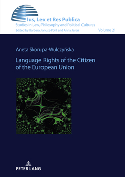 Hardcover Language Rights of the Citizen of the European Union Book
