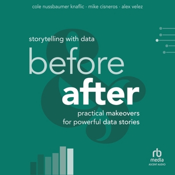 MP3 CD Storytelling with Data: Before and After: Practical Makeovers for Powerful Data Stories Book