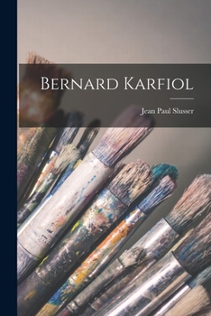 Paperback Bernard Karfiol Book