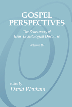 Paperback Gospel Perspectives, Volume 4 Book