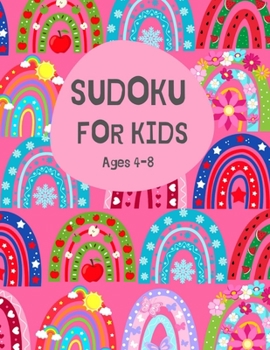 Sudoku For Kids Ages 4-8: Activity Puzzles Books Easy and Fun 9x9 Grids With Solutions. Perfect Gifts Ideas For Smart Kids , Girls , Boys, .(Large Size 8.5”x11”)-Paperback