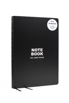 Hardcover Teneues - Notebook Hardcover A4 - 230 Lined Pages with Lay Flat Binding, Classic Black: A4 Notebook: A4 Notebook Book