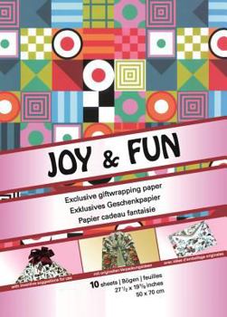 Paperback Gift Wrap Paper Joy & Fun Book