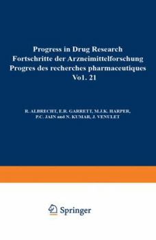 Paperback Progress in Drug Research / Fortschritte Der Arzneimittelforschung / Progrès Des Rechersches Pharmaceutiques Book