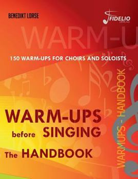 Paperback Warm-ups before singing: The Handbook Book