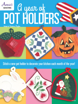 Paperback A Year of Pot Holders Book