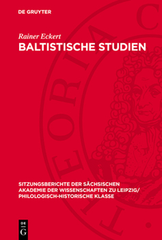 Hardcover Baltistische Studien [German] Book