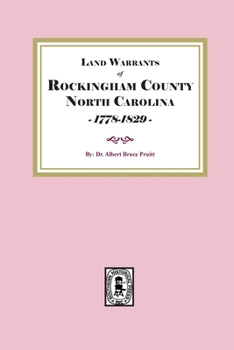 Paperback Land Warrants of Rockingham County, North Carolina, 1778-1829 Book