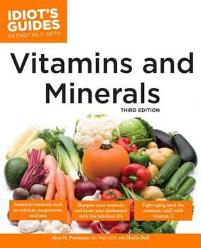 Paperback The Complete Idiot's Guide to Vitamins and Minerals Book