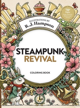 Steampunk Revival Coloring Book