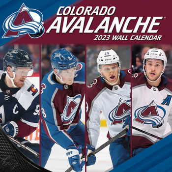 Unknown Binding Colorado Avalanche 2023 12x12 Team Wall Calendar Book