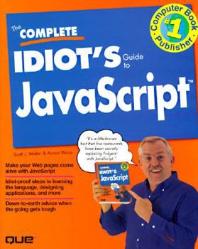 Paperback The Complete Idiot's Guide to JavaScript Book