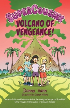 Paperback SuperCousins: Volcano of Vengeance! Book