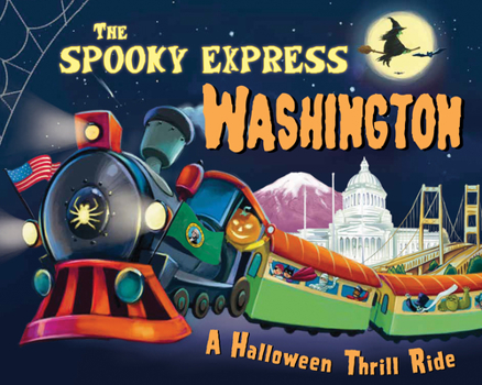 Hardcover The Spooky Express Washington Book