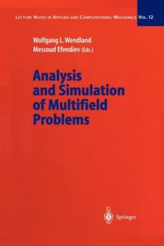 Paperback Analysis and Simulation of Multifield Problems Book