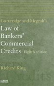 Hardcover Gutteridge and Megrah's Law of Bankers' Commercial Credits Book