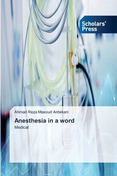 Paperback Anesthesia in a word Book