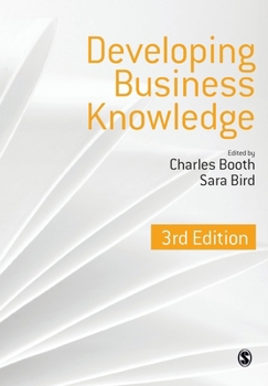 Paperback Developing Business Knowledge Book