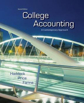 Hardcover College Accounting: A Contemporary Approach Book