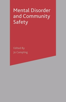 Paperback Mental Disorder and Community Safety Book