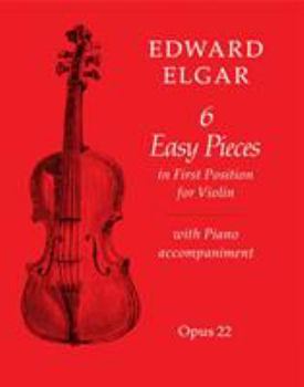 Paperback 6 Easy Pieces for Violin and Piano Book