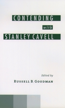 Hardcover Contending with Stanley Cavell Book