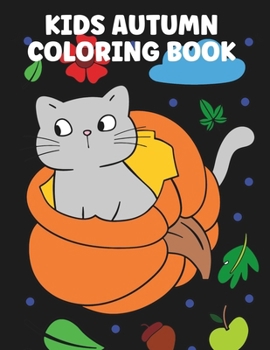 Paperback Kids Autumn Coloring Book