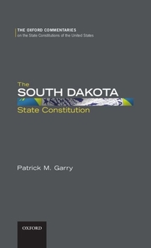 Hardcover The South Dakota State Constitution Book