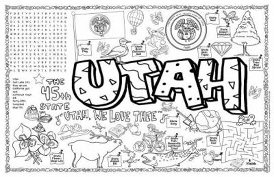 Loose Leaf Utah Symbols & Facts Funsheet - Pack of 30 Book