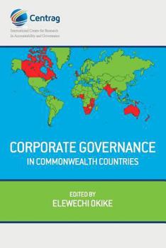 Paperback Corporate Governance in Commonwealth Countries Book