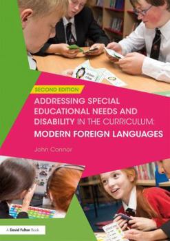 Paperback Addressing Special Educational Needs and Disability in the Curriculum: Modern Foreign Languages Book