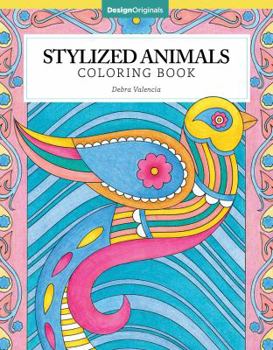 Paperback Stylized Animals Coloring Book