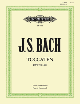 Paperback Toccatas Bwv 910-916: For Piano (Harpsichord) [German] Book