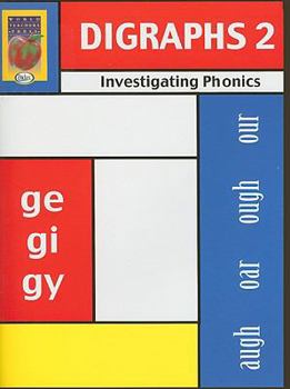Paperback Investigating Phonics, Digraphs 2 Book