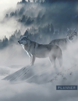 Planner: WolfAnime & Chill 2 Year Monthly Planner with Note Pages (24 Months) | Jan 2020 - Dec 2021 | Month Planning | Appointment Calendar Schedule | Plan Each Day, Set Goals & Get Stuff Done