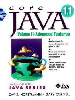 Paperback Core Java 1.1 Book