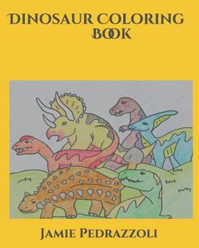 Paperback Dinosaur Coloring Book