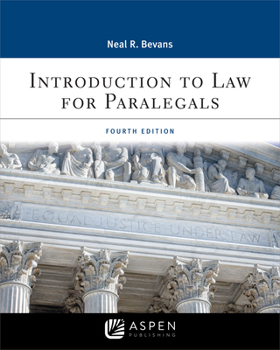 Paperback Introduction to Law for Paralegals Book