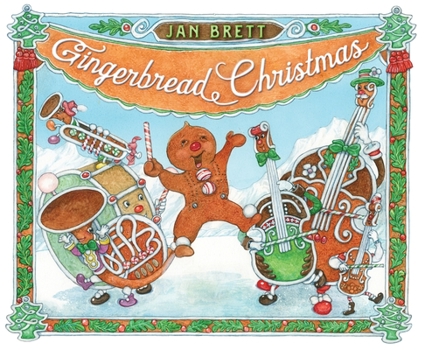 Hardcover Gingerbread Christmas Book