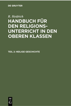 Hardcover Heilige Geschichte [German] Book