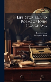 Hardcover Life, Stories, and Poems of John Brougham .. Book