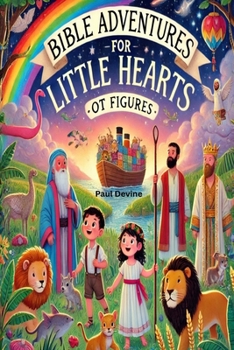 Paperback Bible Adventures for Little Hearts: OT Figures Book