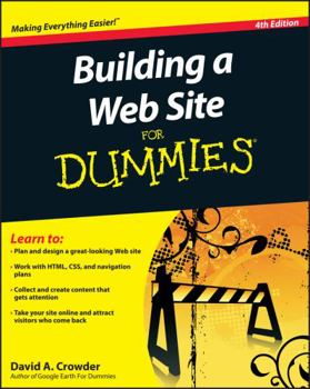 Paperback Building a Web Site for Dummies, 4th Edition Book
