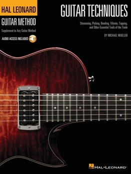 Paperback Guitar Techniques - Hal Leonard Guitar Method Book/Online Audio [With CD] Book