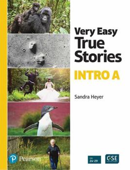 Paperback Very Easy True Stories: A Picture-Based First Reader Book