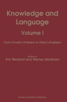 Paperback Knowledge and Language: Volume I from Orwell's Problem to Plato's Problem Book