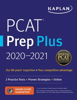 Paperback PCAT Prep Plus 2020-2021: 2 Practice Tests + Proven Strategies + Online Book
