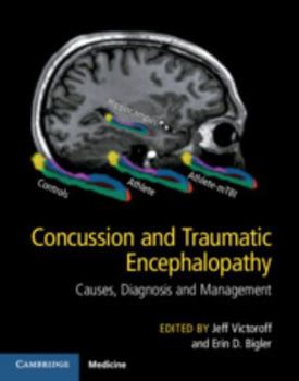 Hardcover Concussion and Traumatic Encephalopathy Book